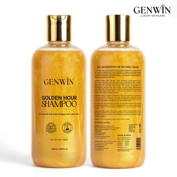 Golden Hour Shampoo | Multi-Action Hair Repair & Scalp Care | 300 ml + 30 ml Free