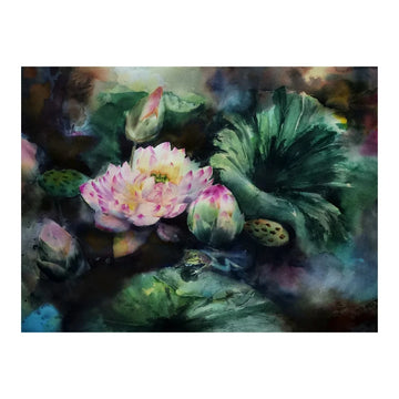 Lotus Pond Serenity
