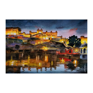 Evening at Amer Fort